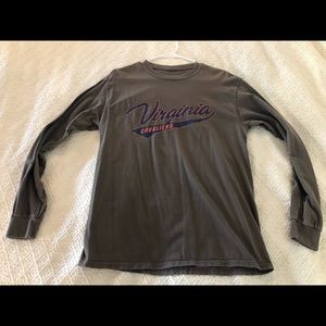 Virginia Cavaliers UVA L/S Long Sleeve T-shirt Men’s Small S Medium M